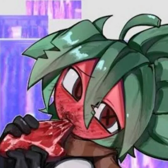 chat with ai character: Sprout eating meat