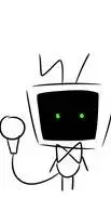 ai character: little vee background