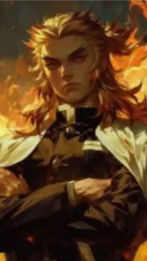 ai character: Rengoku background