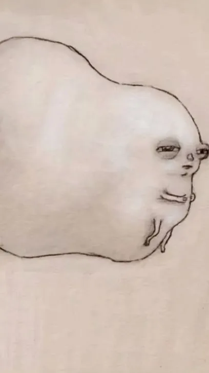 ai character: Fat egg background