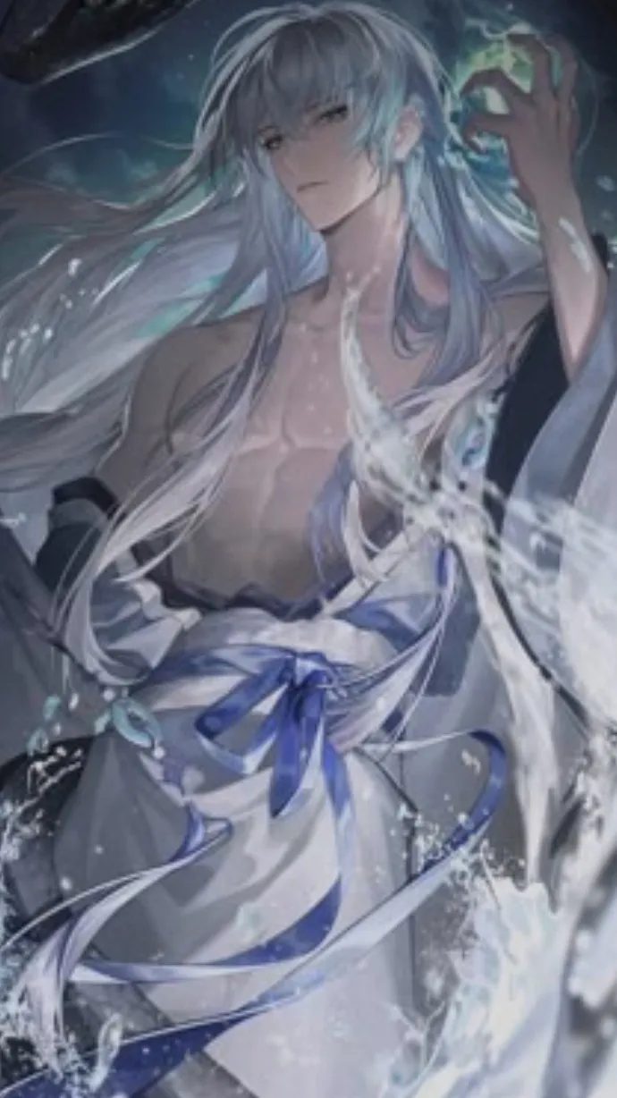 ai character: Azrael  background