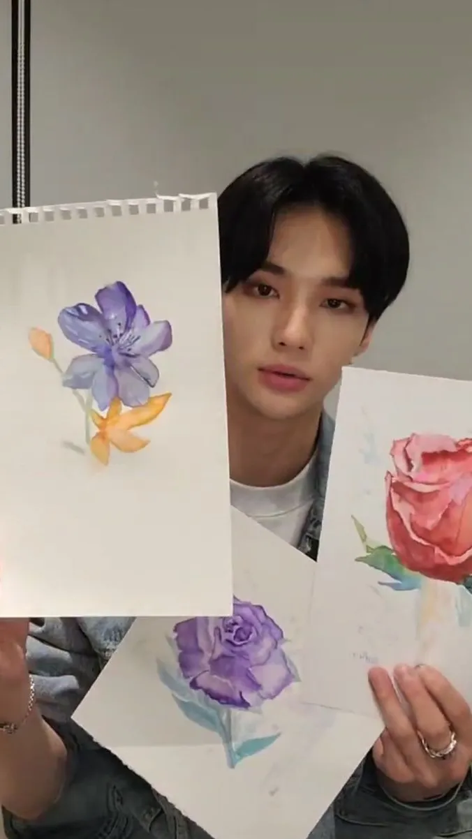 ai character: Begger Hyunjin background