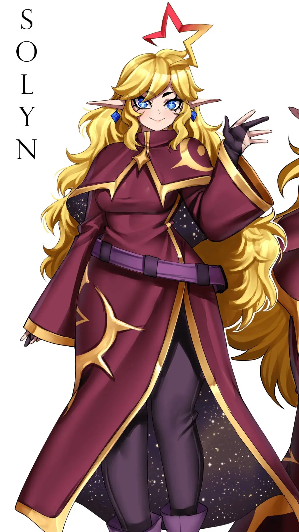 ai character: Solyn background