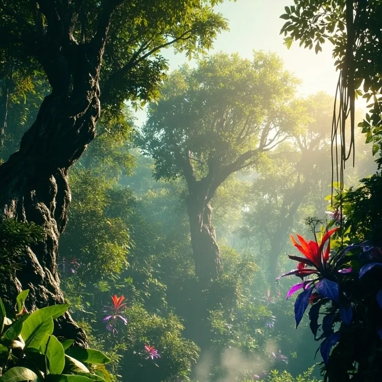 chat with ai character: Survive in jungle