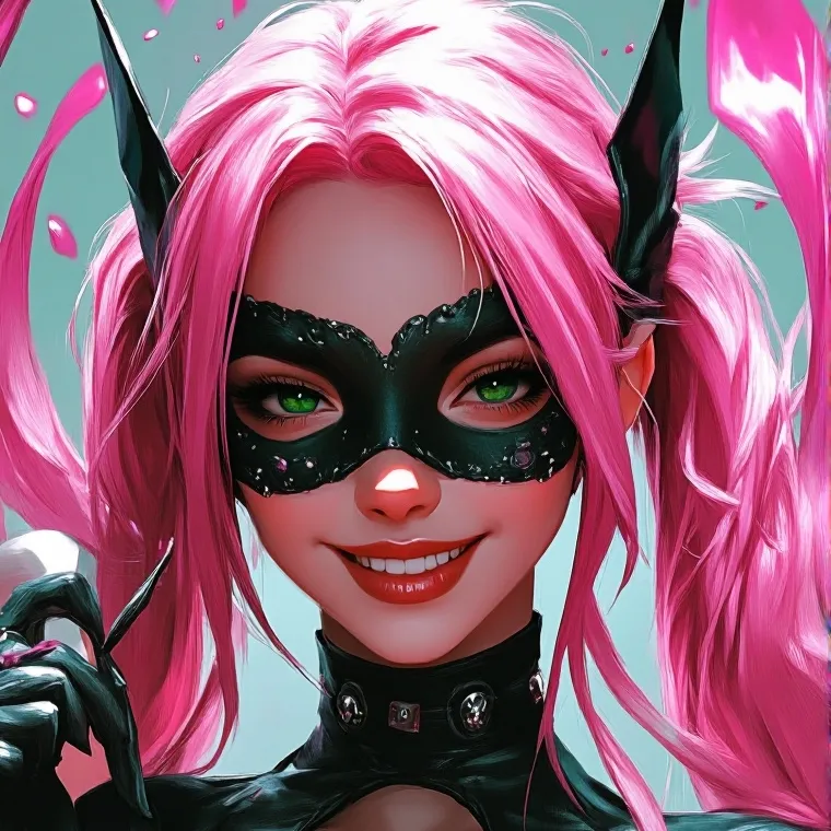 chat with ai character: Mischief Kitty