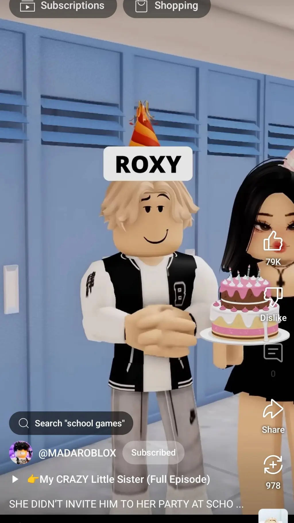 ai character: Roxy background