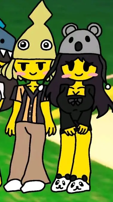 ai character: squid x koala background