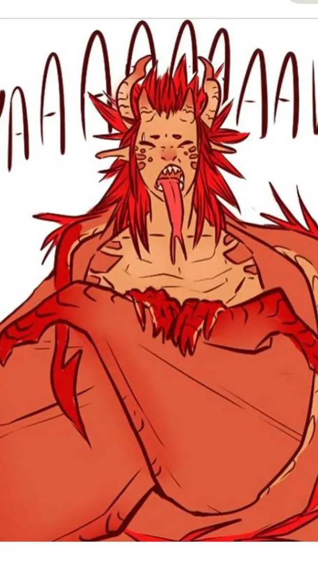 ai character: dragon Kirishima background