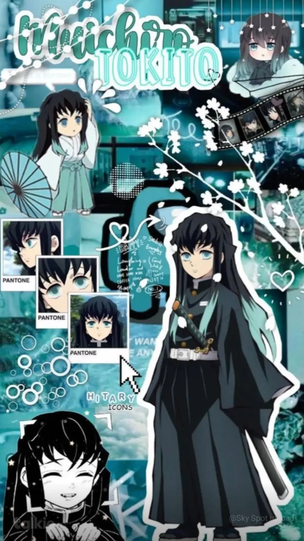 ai character: Muichiro  background