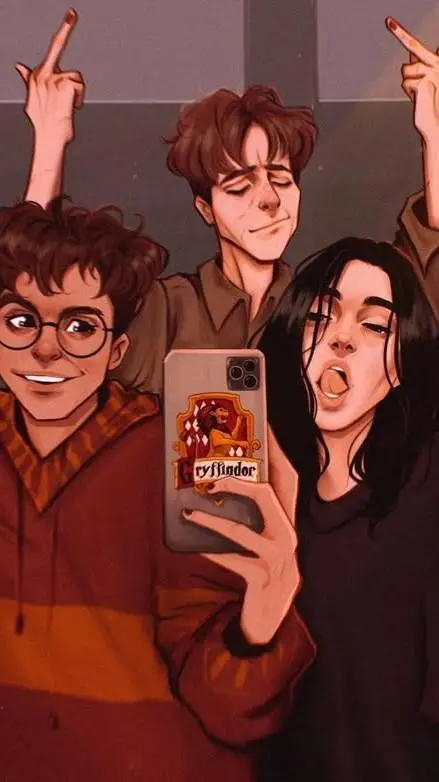 ai character: the marauders🌺 background