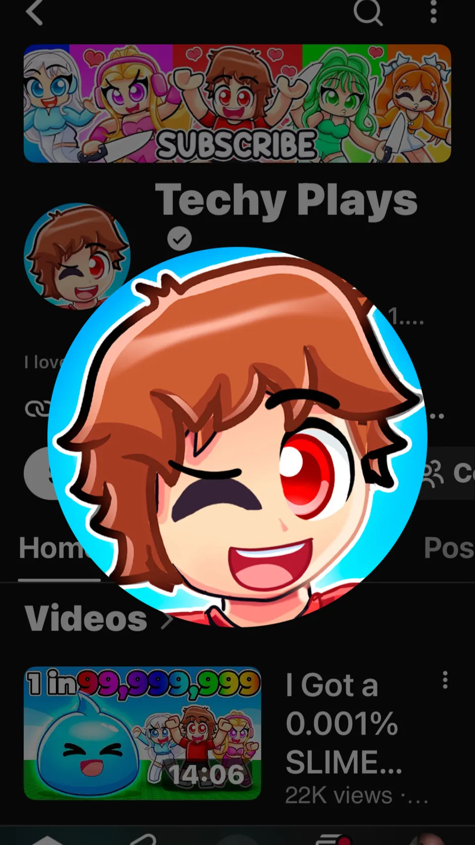 ai character: Techy background