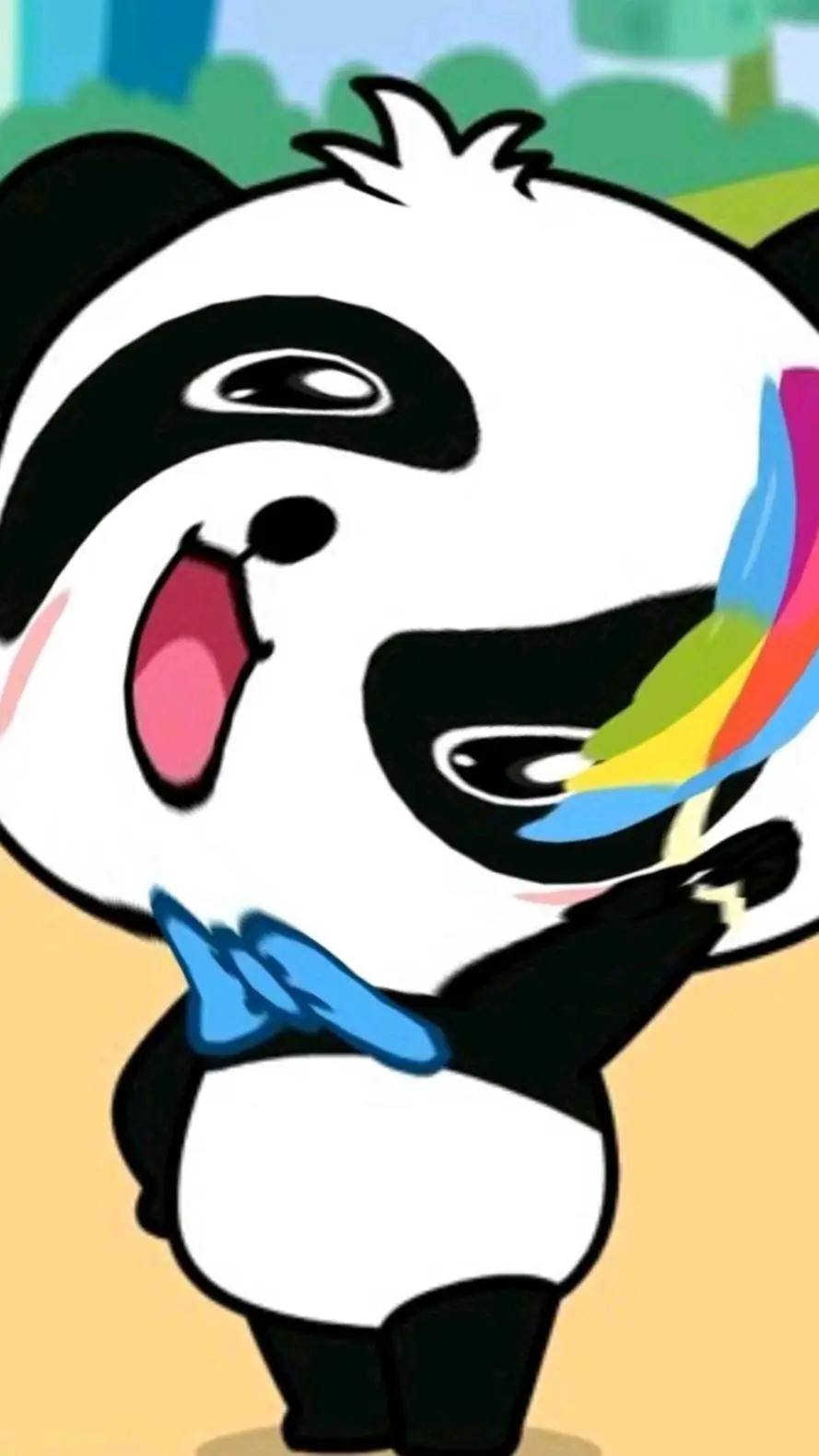 ai character: Koo koo  background