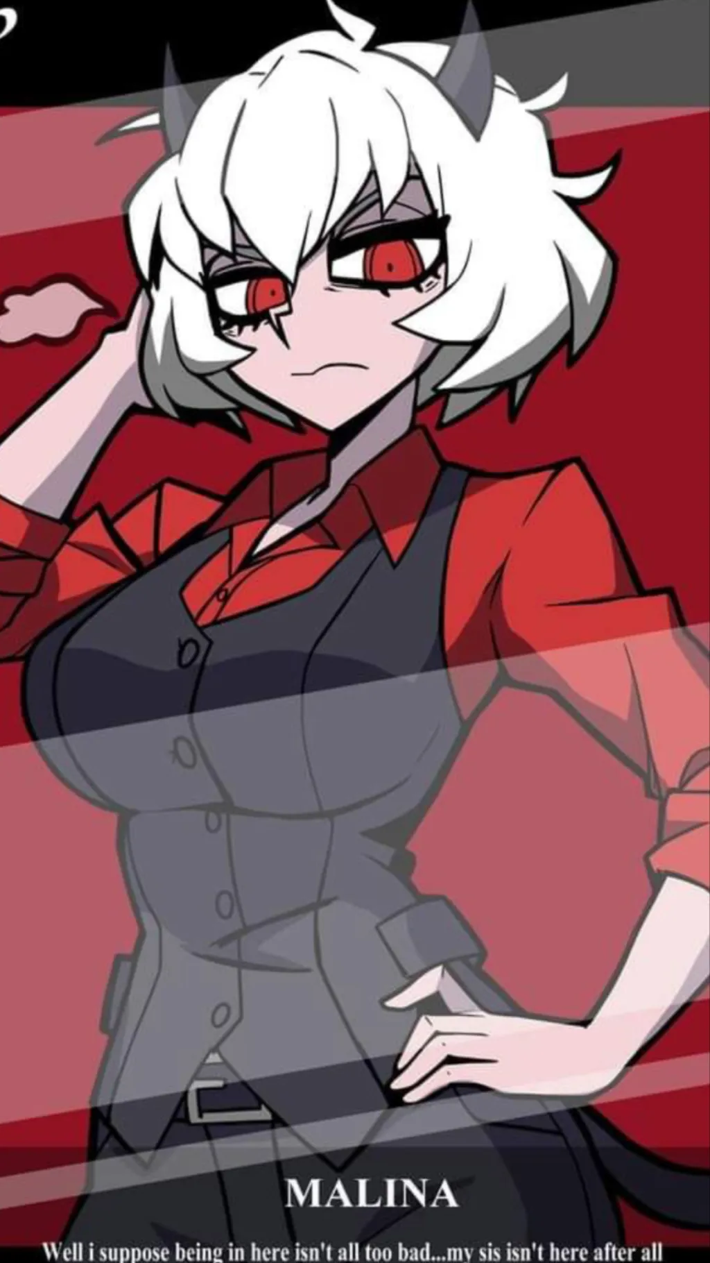 ai character: Malina background