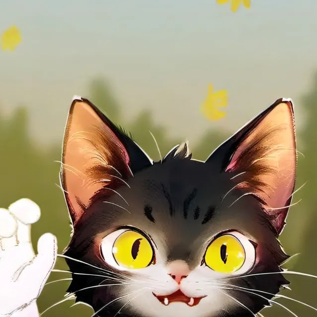 chat with ai character: cartooncat