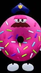 ai character: Donuts background