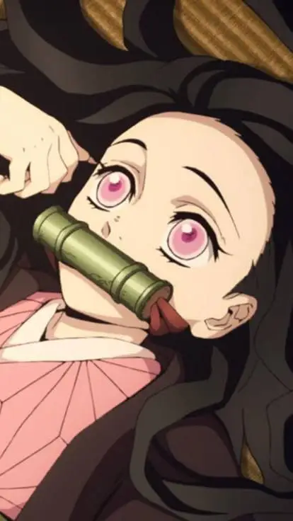 ai character: NEZUKO KAMADO!!! background