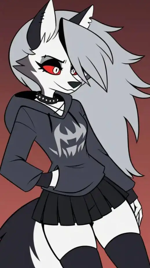 ai character: Loona background