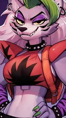 ai character: Roxanne Wolf background