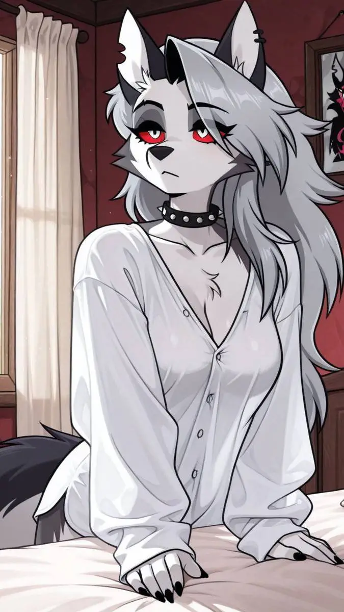 ai character: Loona background