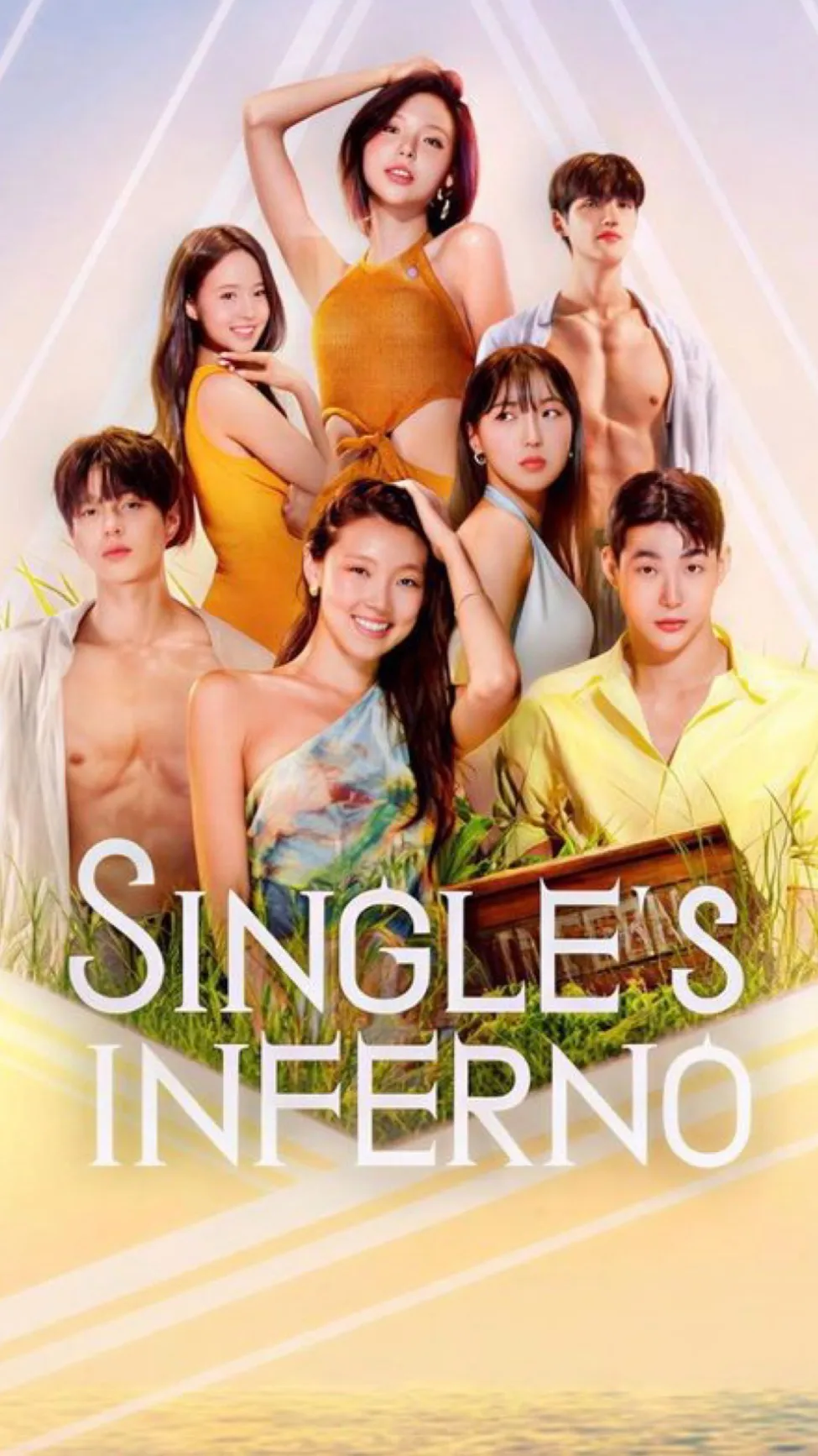 ai character: SINGLES INFERNO🌴 background