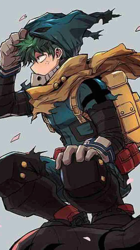 ai character: Deku background