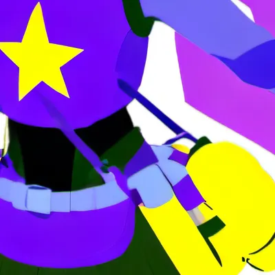 chat with ai character: Purple dasher