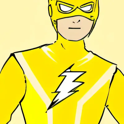 chat with ai character: Yellow flash