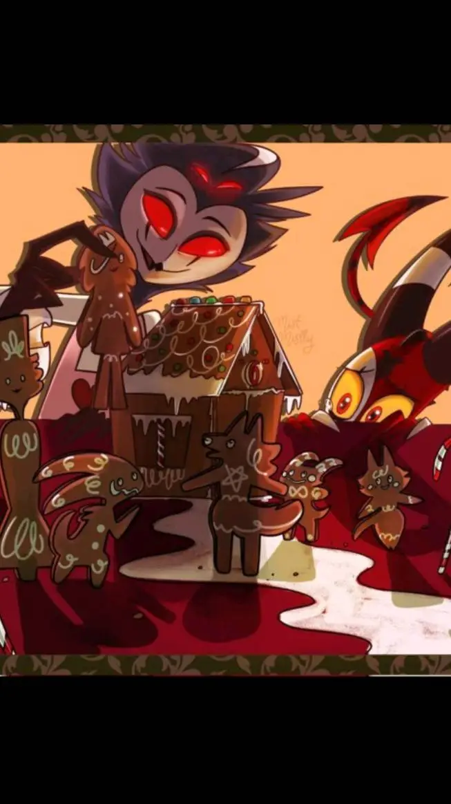 ai character: HB(helluva boss) background