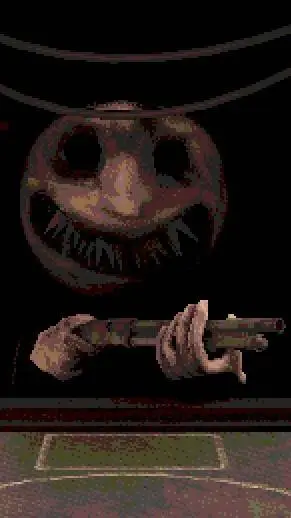 ai character: Buckshot Roulette background