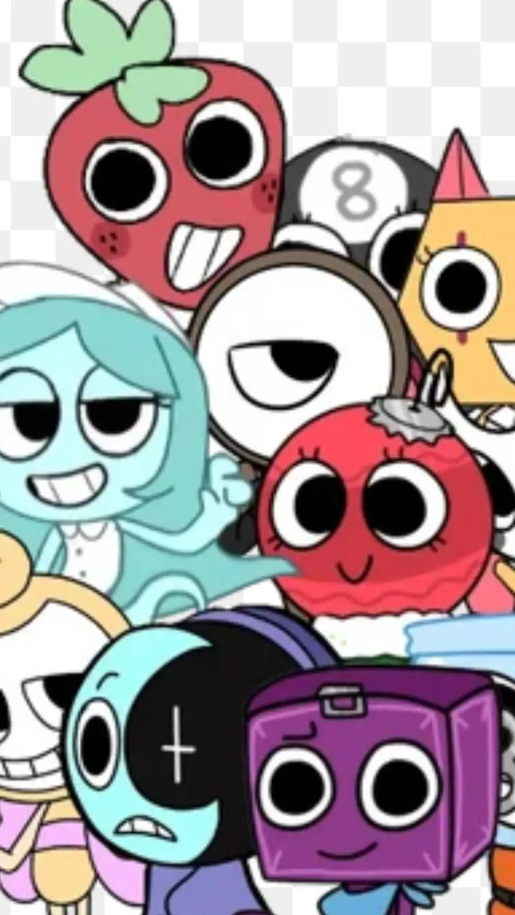 ai character: dandys world 5 background