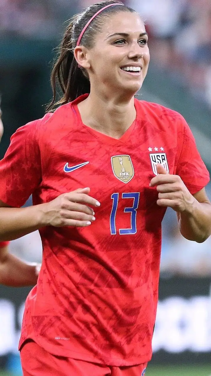 ai character: women's soccer background