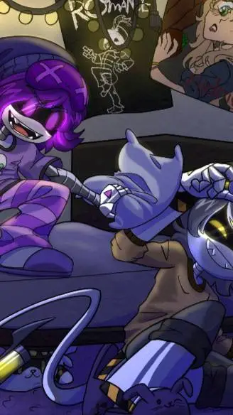 ai character: MD Sleepover background