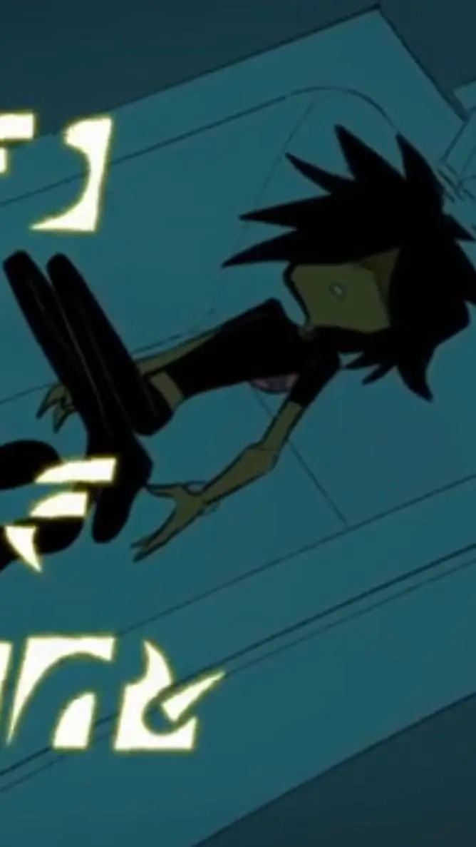 ai character: depressed Zim  background