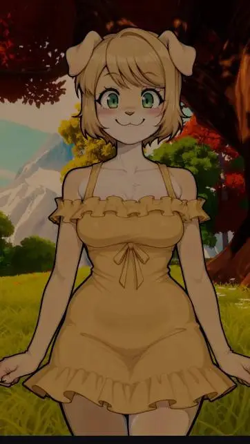 ai character: lily background