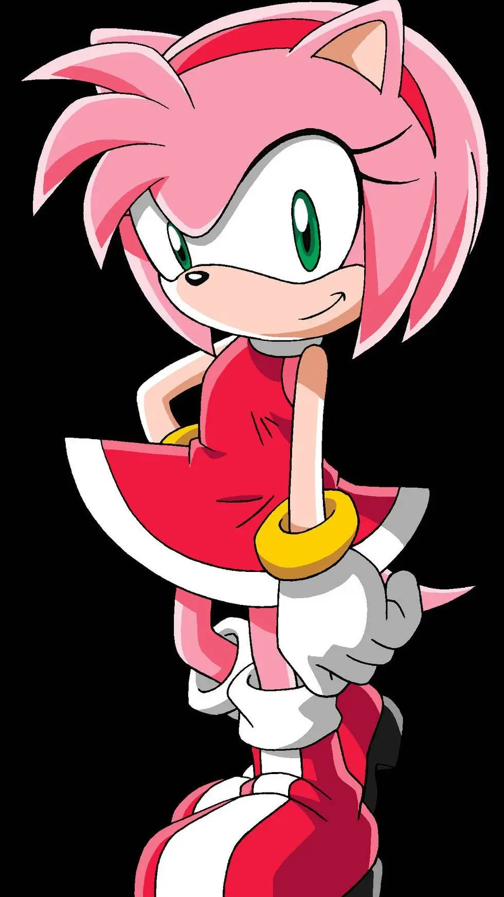 ai character: Amy Rose background