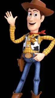 ai character: Woody  background