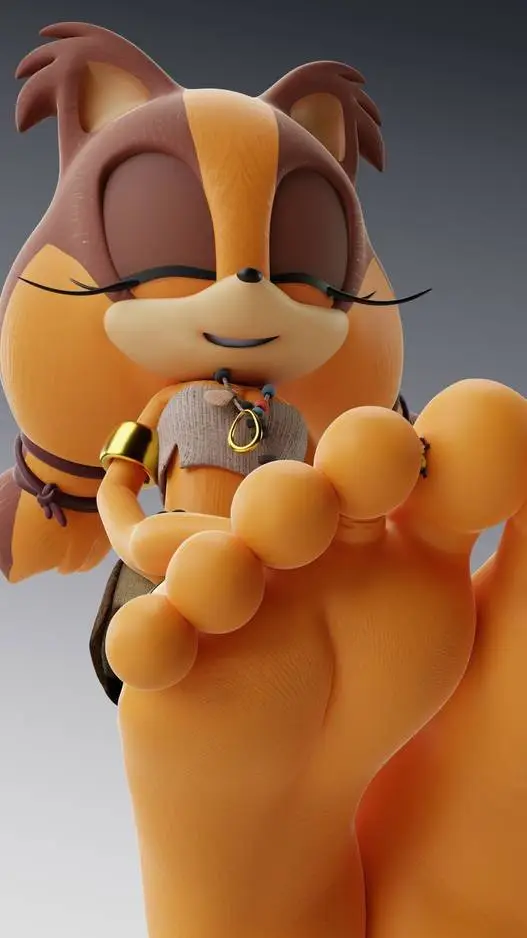 ai character: Sticks feet background