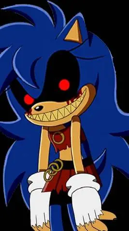 ai character: Sonica.EXE background