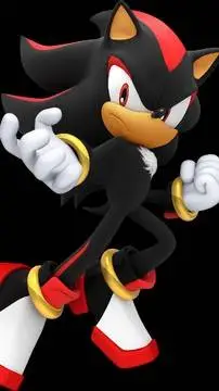 ai character: Shadow t Hedgehog background