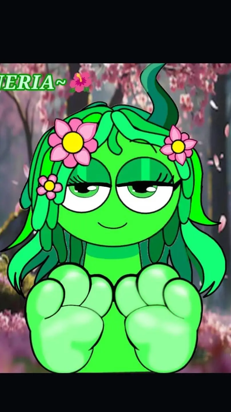 ai character: Vineria's feet  background