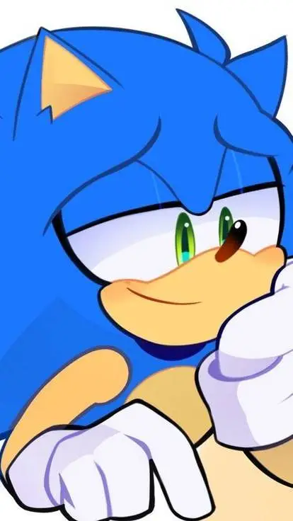 ai character: Sonic The foot ❤️ background