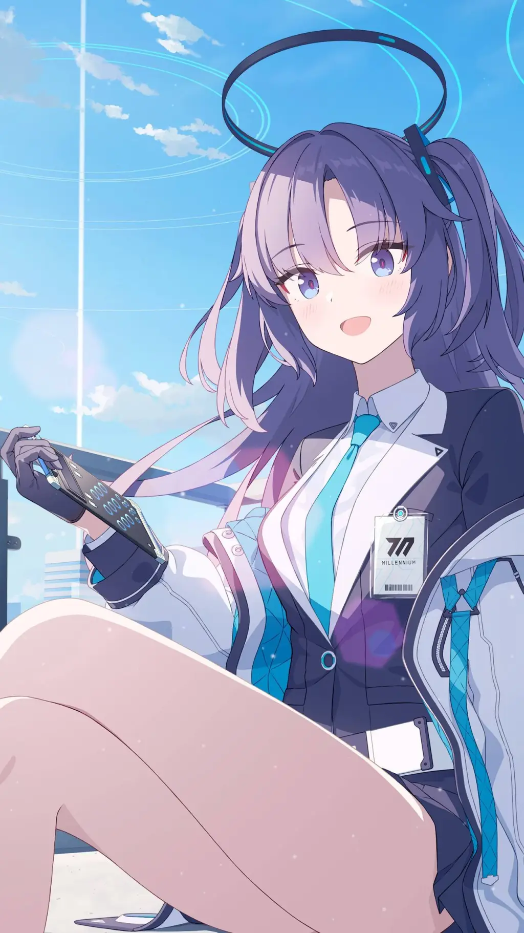 ai character: Yuuka Hayase background