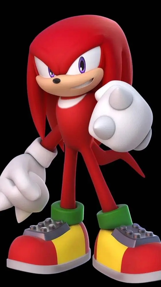 ai character: Knuckles T Echida background