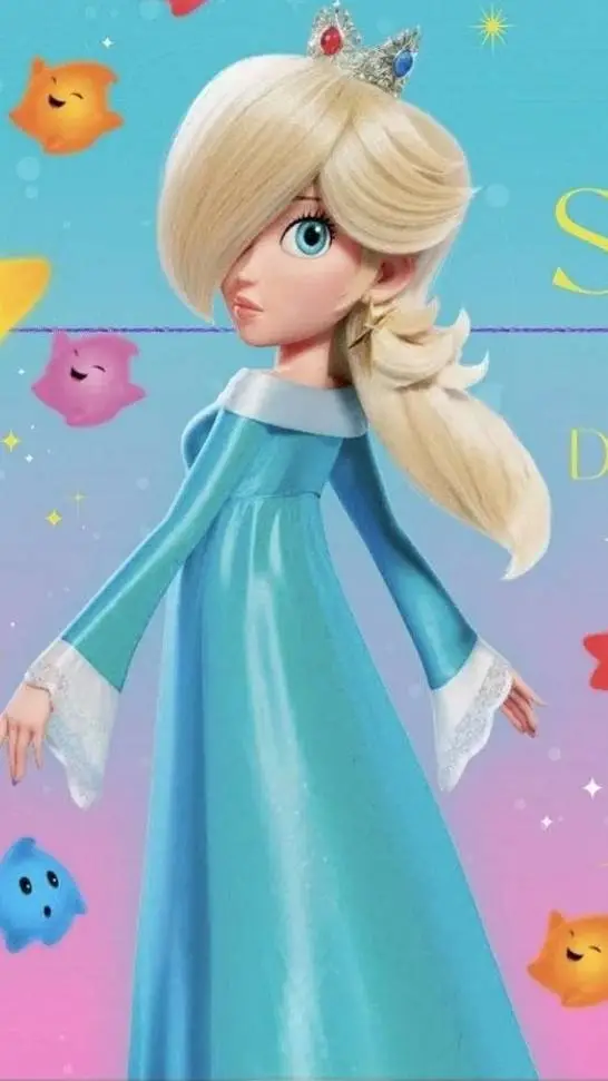 ai character: Movie Rosalina  background
