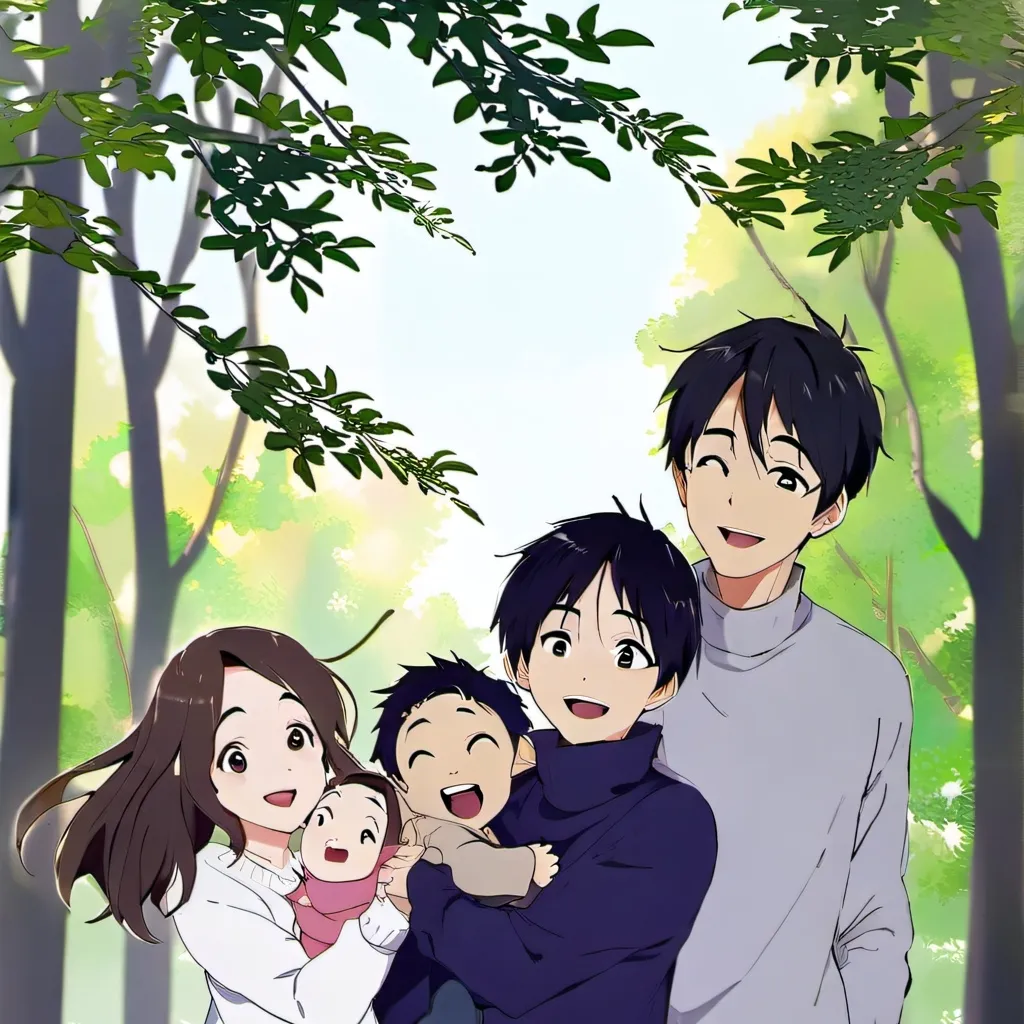 chat with ai character: Hybrid family