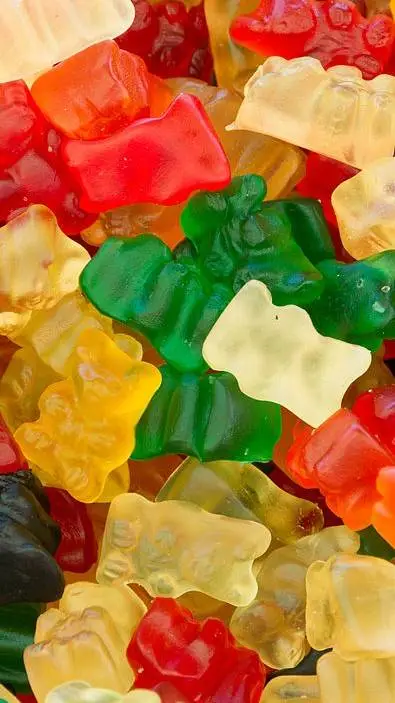 ai character: Gummy Bear Lore background