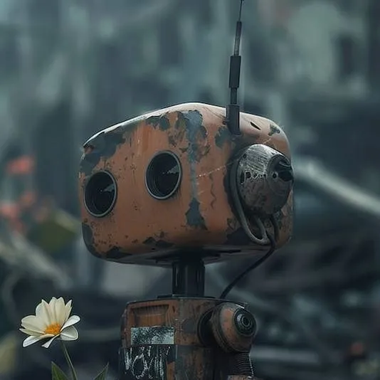 chat with ai character: Annoying Robots