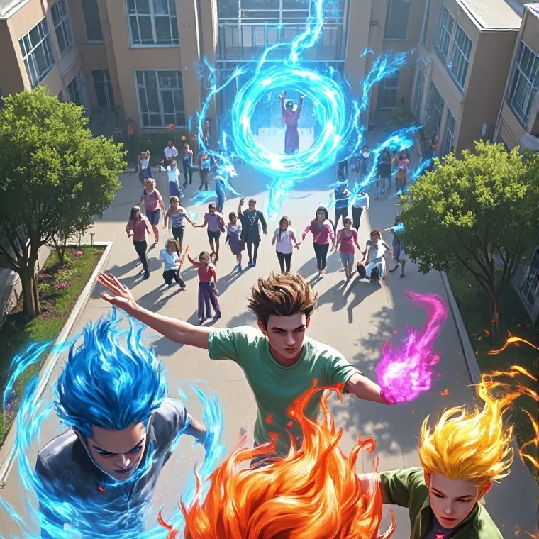 chat with ai character: Element School