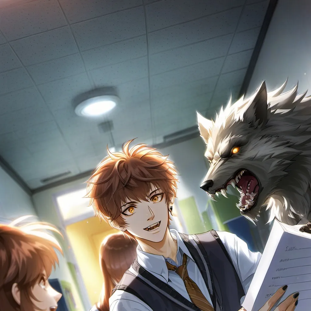 chat with ai character: Werewolf School