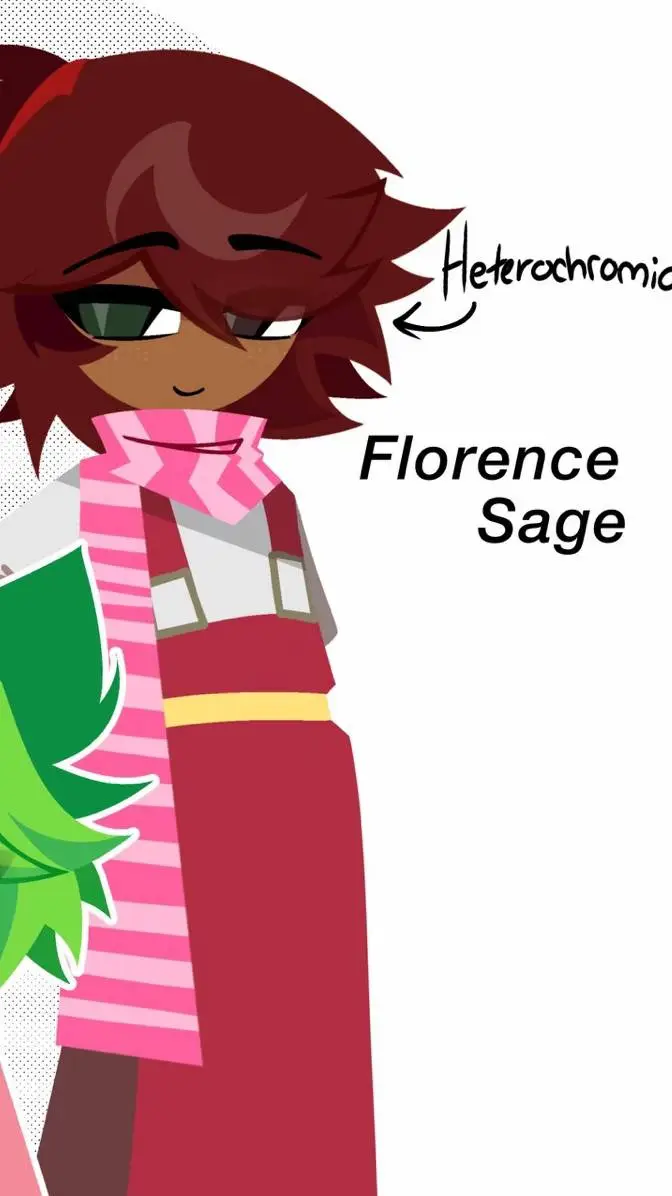 ai character: Florence Sage background